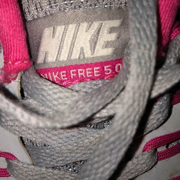 Pink and grey Nike sneakers - Picture 2 of 5